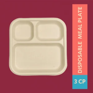 3CP Disposable Meal Plate